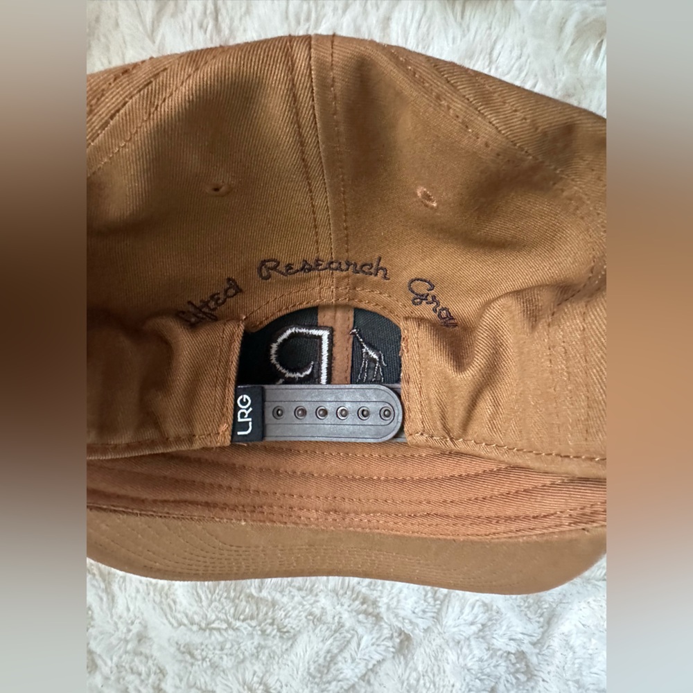 LRG‎ Tan Cap with Black Logo - Picture 4 of 6